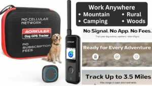 Aorkuler GPS Dog Tracker — Best Lightweight, No-Subscription Option