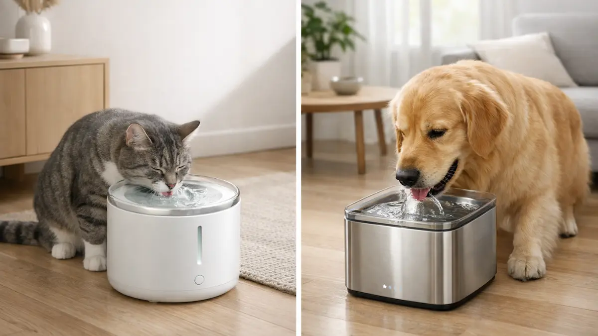 Best smart water fountains for cats and dogs 2025