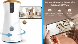 Furbo 360° Dog Camera with HD video and treat tossing feature