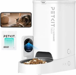 Best automatic cat feeder for multiple cats food stealing with camera monitoring