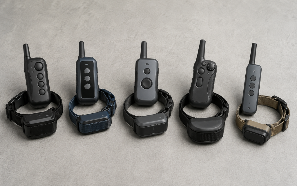Five generic remote dog training collar systems compared